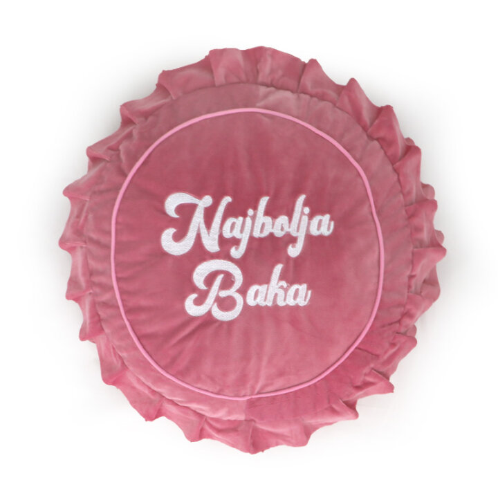 JASTUK DEKORATIVNI KOLAČIĆ NAJBOLJA BAKA 40 cm