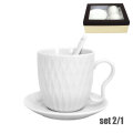 SET 2 ŠALICA PORCULAN 300 mL PRISMA