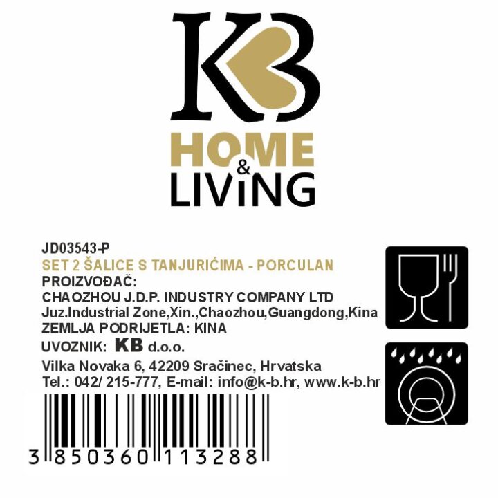 ŠALICE PORCULANSKE 2/1 300 mL LINEA