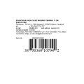 SVIJEĆNJAK-VAZA CVIJET MURANO TEHNIKA 17 CM BIJELO-CRNI