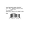 ZDJELA CVIJET STAKLENA MURANO TEHNIKA 25 CM JANTARNA