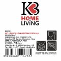 ŠALICE ZA KAVU 6/1 PORCULAN 180 mL - ROZO-ZLATNI DEKOR I LINIJA