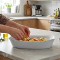 PEKAČ ČETVRTASTI 30x22 cm 1,8 L WAVY GRANIT - DISPLAY - LUMINARC