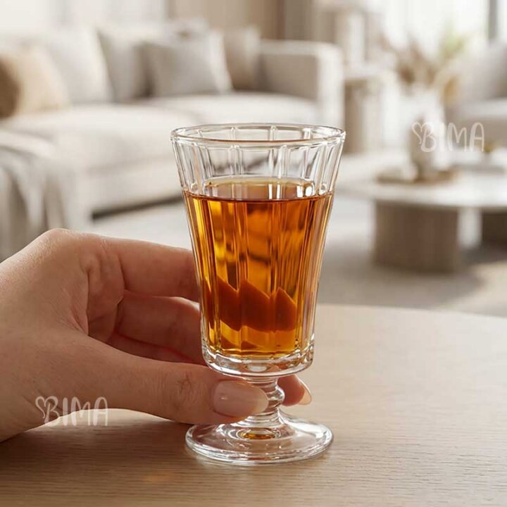 ČAŠE STAKLENE DIAMOND NA STALKU 6/1 120 mL
