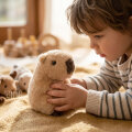 CAPYBARA PLIŠANA 15 cm - BEŽ
