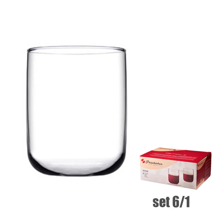 ČAŠE ICONIC STAKLENE 6/1 270 ML