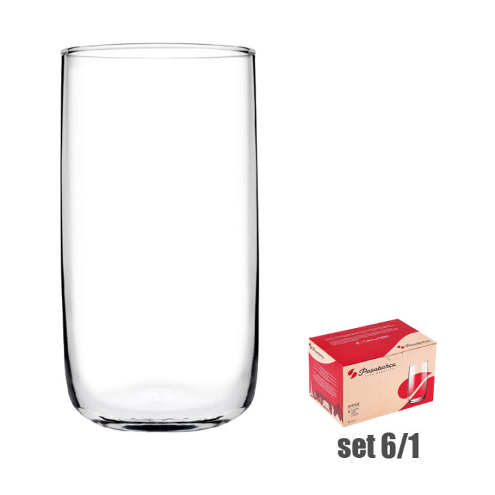 ČAŠE ICONIC VISOKE STAKLENE 6/1 365 mL