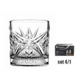 ČAŠE KRISTALIN CIELO OLD FASHIONED WHISKEY 4/1 350 mL