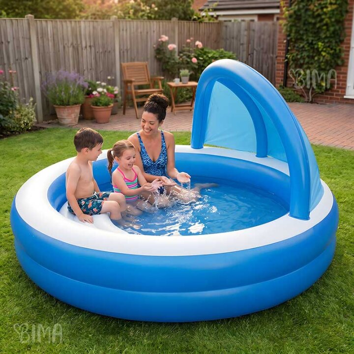 BESTWAY BAZEN S KROVIĆEM PROTIV SUNCA I KLUPICOM SUMMER DAYS 241 x 140 cm