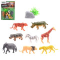 DIVLJE ŽIVOTINJE SET 10/1 NA DISPLEJU 19x14x3 CM - ANIMAL WORLD