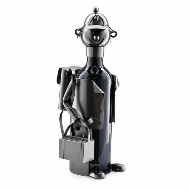 STALAK ZA BUTELJU METALNI - TURIST 16x22x15 cm