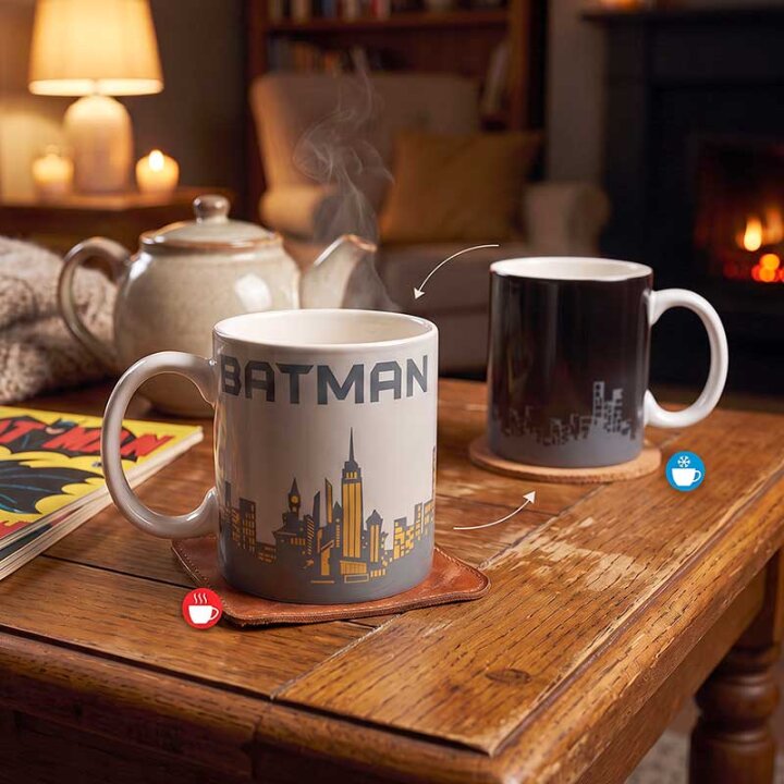 ŠALICA MAGIC MUG KOJA MIJENJA BOJU 320 mL - BATMAN