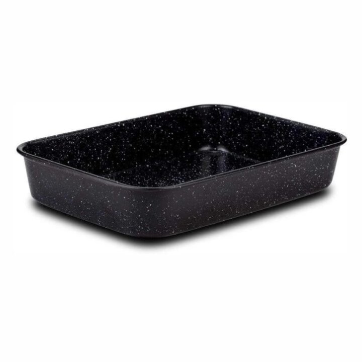 PEKAČ ČETVRTASTI NATURE 40x28 cm ČELIČNI S NEPRIJANJAJUĆIM PREMAZOM 6,5 l