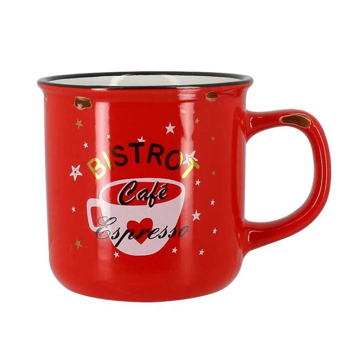 ŠALICA KERAMIČKA 330 mL - SORT BOJE