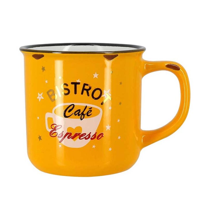 ŠALICA KERAMIČKA 330 mL - SORT BOJE