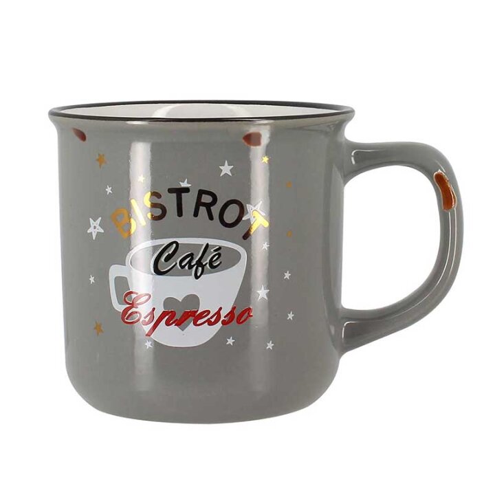 ŠALICA KERAMIČKA 330 mL - SORT BOJE