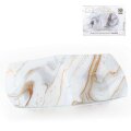 STAKLENA DEKORATIVNA ZDJELICA S PREGRADOM LUXE MARBLE 28 cm