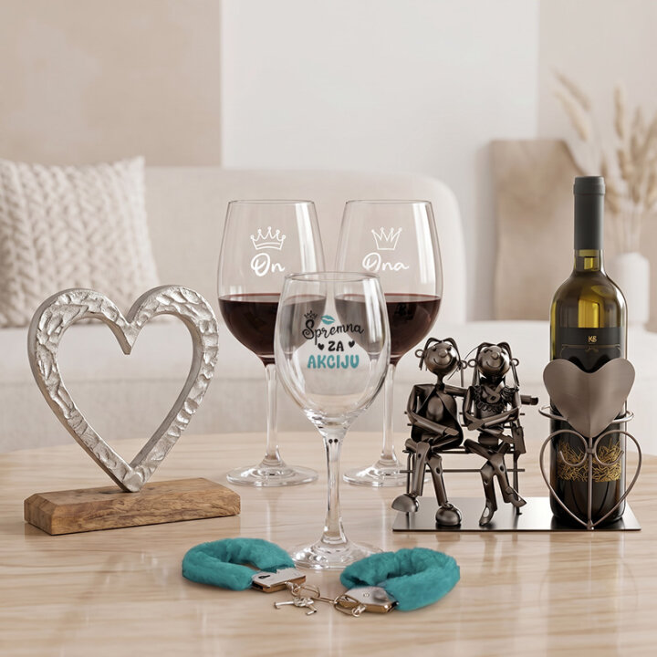 LJUBAVNI POKLON SET PREMIUM