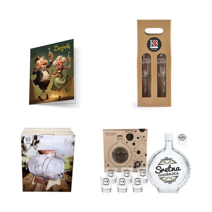 POKLON SET ZA GODIŠNJICU PREMIUM
