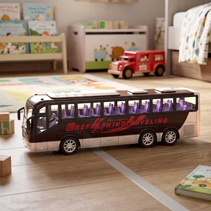 AUTOBUS ZA IGRU U KUTIJI 34x12x9 CM