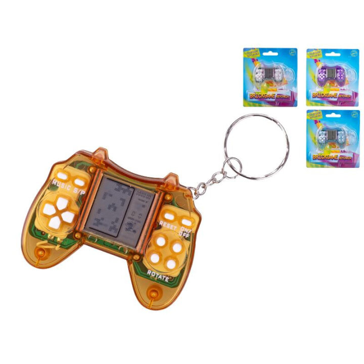 MINI TETRIS IGRICA - PRIVJESAK 6 cm 26 IGRA NA BLISTERU 12x13x 2 CM
