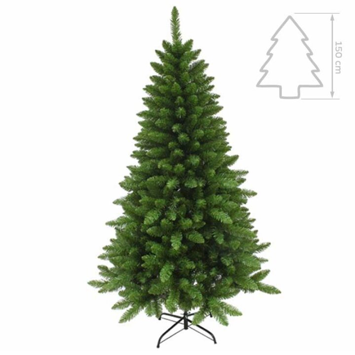 BOŽIĆNO DRVCE S METALNIM STALKOM BELLS 150 CM