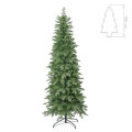 BOŽIĆNO DRVCE SLIM ROYAL S METALNIM STALKOM 180 cm