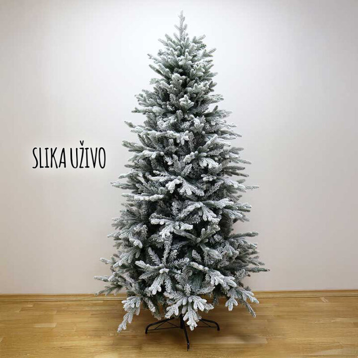 BOŽIĆNO DRVCE ARCTICA S METALNIM STALKOM 180 cm