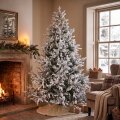 BOŽIĆNO DRVCE SNOW PRESTIGE FULL 3D S METALNIM STALKOM 210 CM