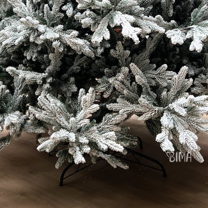 BOŽIĆNO DRVCE SNOW PRESTIGE FULL 3D S METALNIM STALKOM 240 CM