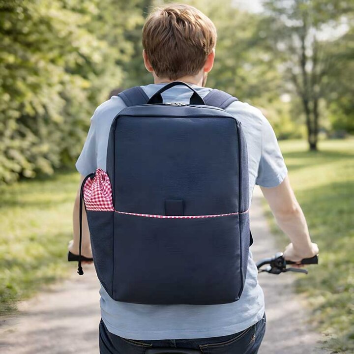 TERMO RUKSAK ZA PIKNIK SA PRIBOROM PLAVI 16×28×41 cm