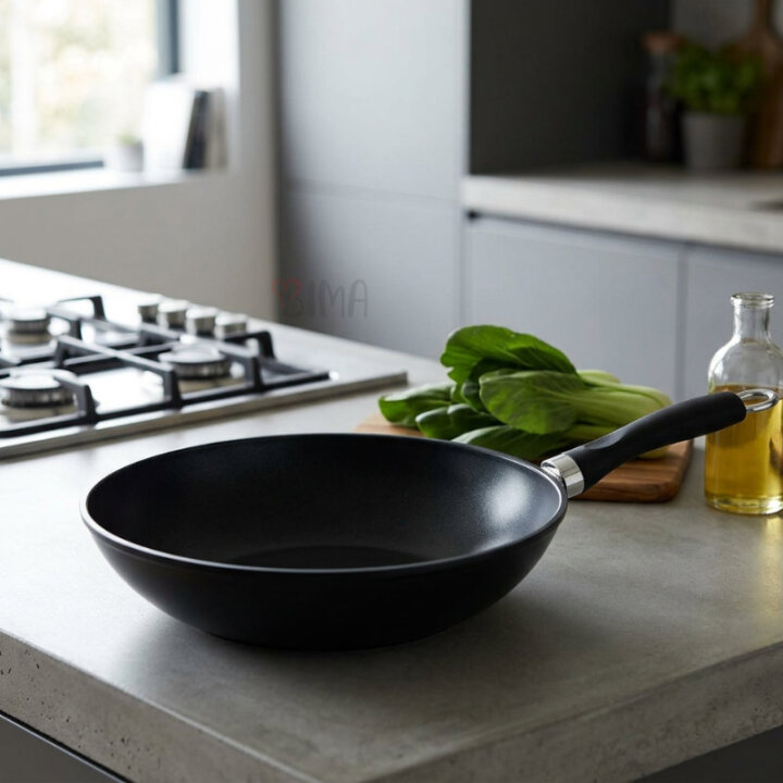 WOK TAVA 30 cm S NEPRIJANJAJUĆIM PREMAZOM - LOWENTHAL