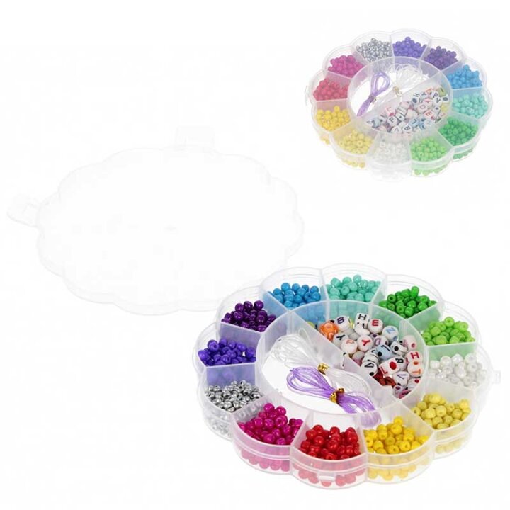 SET ZA IZRADU NAKITA U KUTIJICI SORT 13x2x13 cm