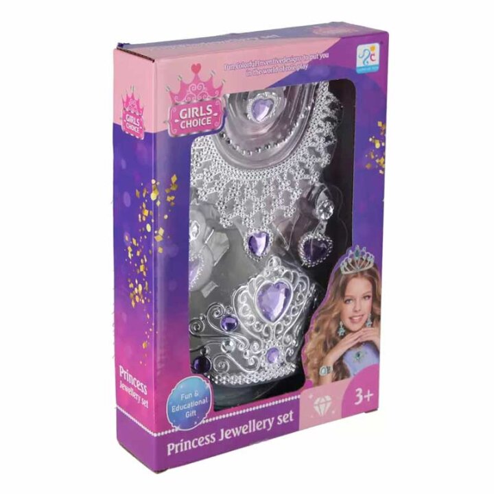 DJEČJI SET NAKITA PRINCEZE 17x25x5 cm