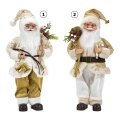 DJED BOŽIĆNJAK BIJELO-ZLATNI  SORT 60 cm