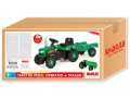 TRAKTOR NA PEDALE S PRIKOLICOM ZELENI