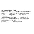 KOSEM PEPELJARA TRANSP.11,8cm     12*