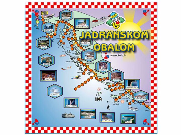 DRUŠTVENA IGRA JADRANSKOM OBALOM