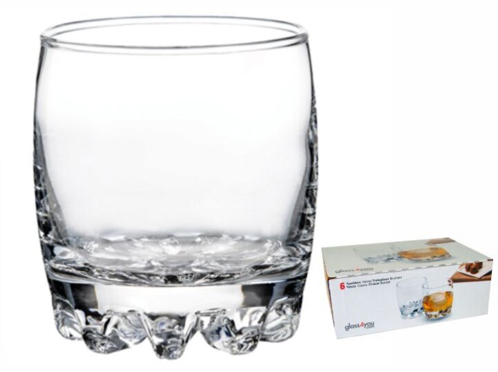 ČAŠE GLASS4YOU NOOR SYLVANA WHISKEY 6/1 310 mL