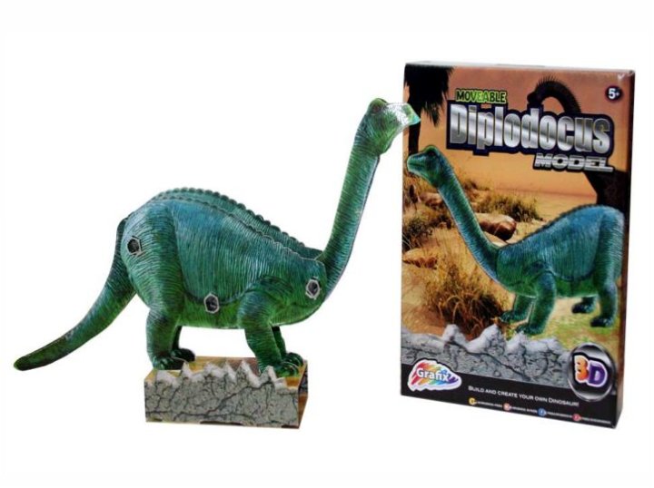 3D MODEL DINOSAURA DIPLODOCUS