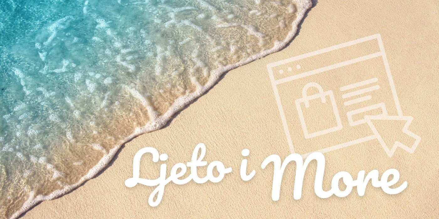 Ljeto i more - pješčana plaža